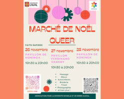 Affiche marché de noël ADSGUL